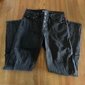 Lucky Brand black bridgette skinny jeans sz 6(28”)